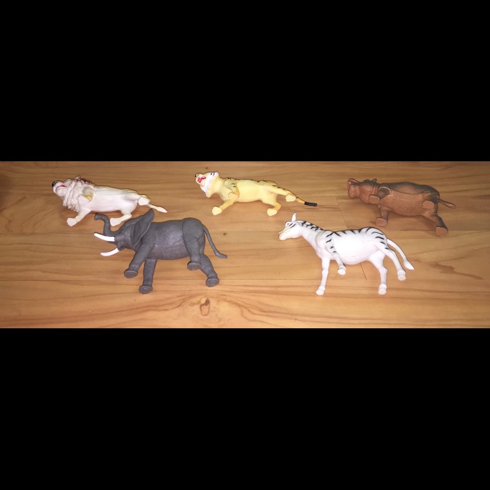 Jungle Safari Toy Major Figures Lot of 5 - Picture 9 of 10